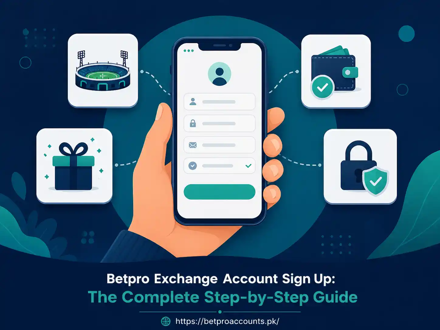 BetPro Exchange account sign-up guidance in Pakistan
